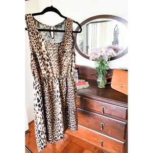 XXI Leopard Sleeveless Dress